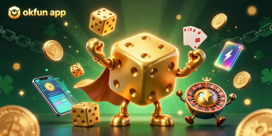 Win big with the okfun app while enjoying thrilling casino action in a vibrant 3D scene.