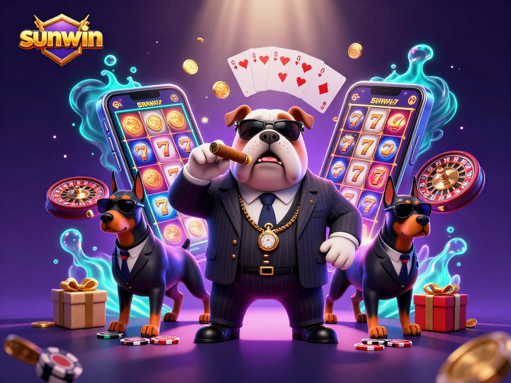 Engage in thrilling gameplay with sunwin as a bulldog mafia boss and guard dogs enhance the excitement.