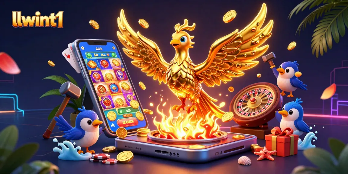 Experience thrilling gambling at llwint1 with vibrant characters and diverse game elements.