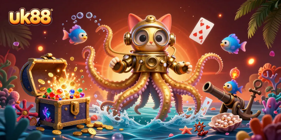 Engage with uk88's vibrant casino scene featuring lively characters and rich game elements.
