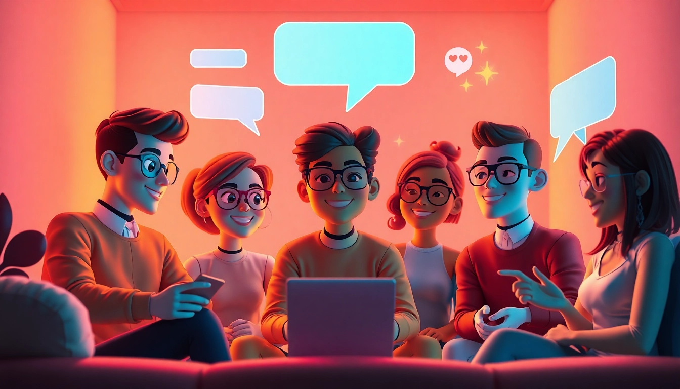 Engaging characters in crushon ia chat interface showcasing diverse AI interactions.