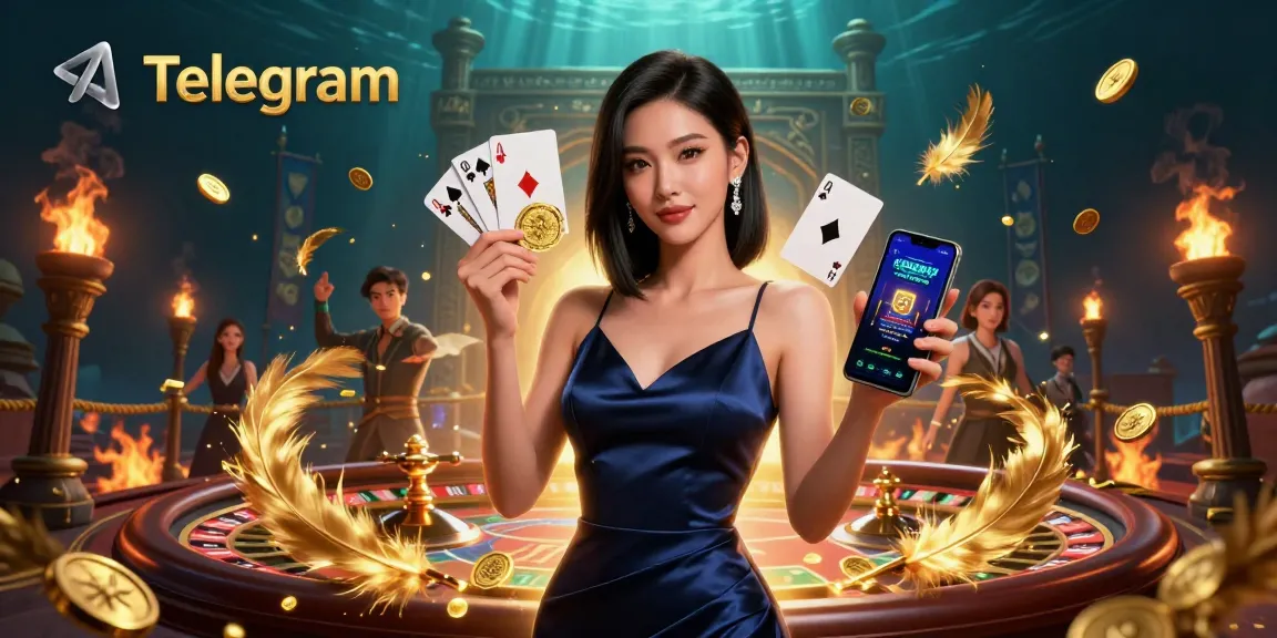 体验Telegram令人兴奋的赌场体验,拥有移动应用和激动人心的游戏活动。