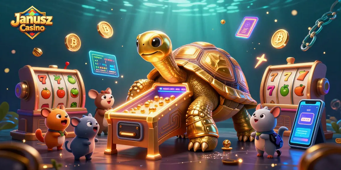 Janusz Casino - graj w kolorowe automaty w fascynującej scenerii kasyna.