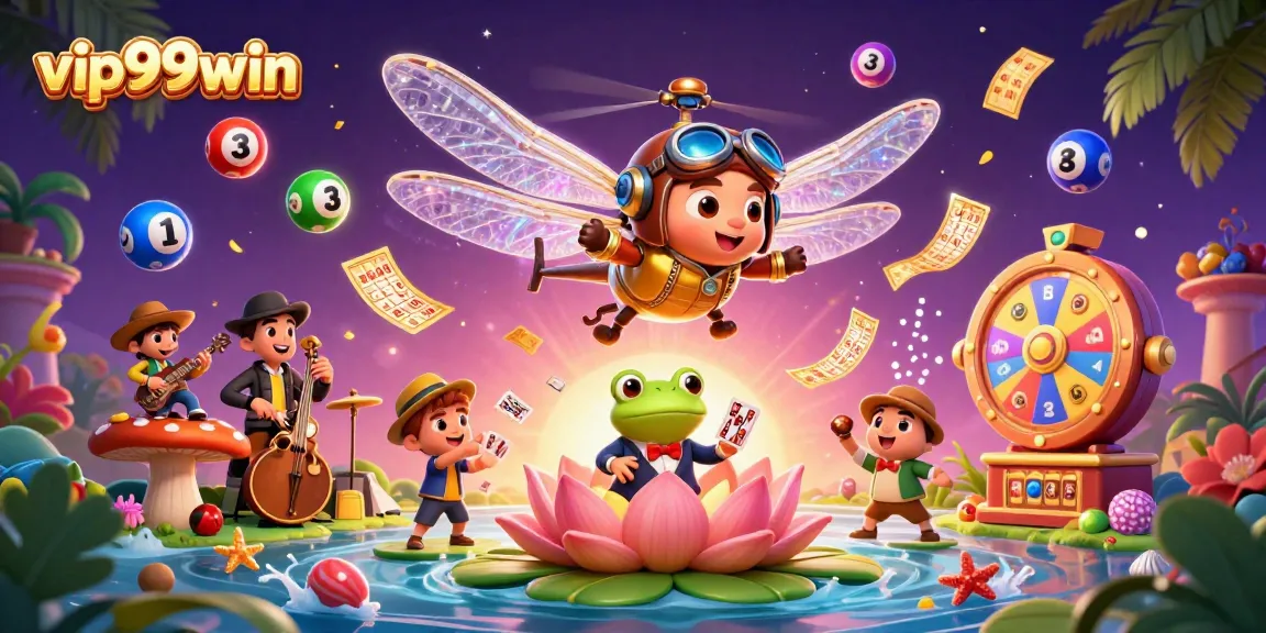 Experience thrilling moments at vip99win with dynamic card dealing by a frog croupier.