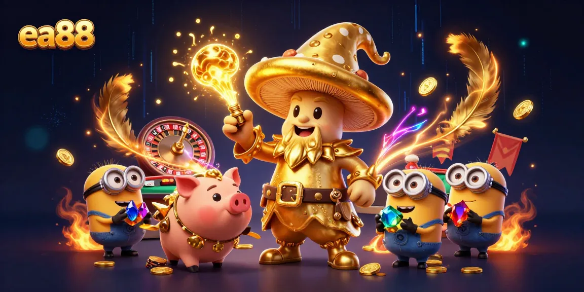 Engage in thrilling gaming sessions with ea88, where golden magic meets excitement