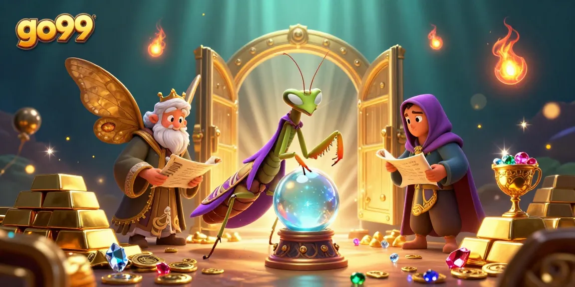 Engage with go99’s thrilling games amid wealth and magic in a vibrant casino scene.