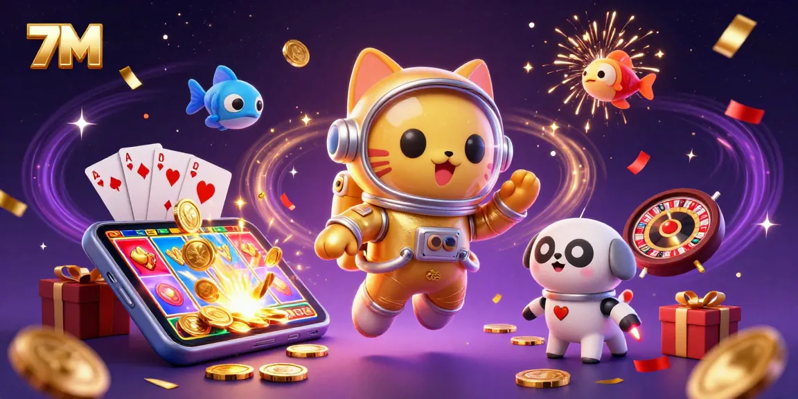 Engage with the thrilling slots experience at 7M, featuring vibrant space themes and dynamic gameplay.