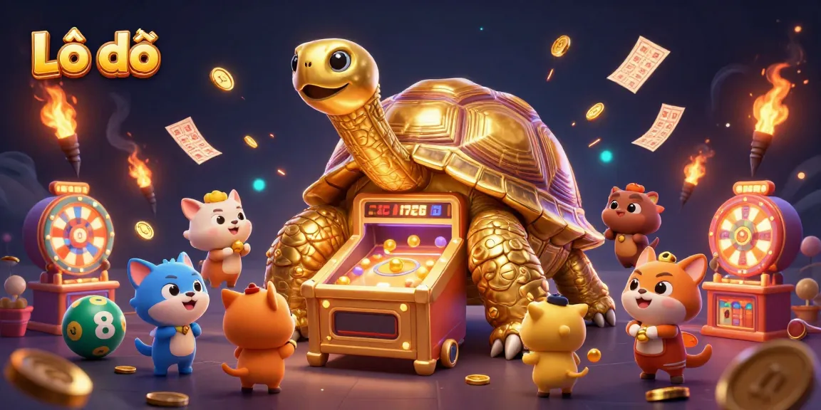Lô đề players enjoying lottery fun with vibrant elements in a dynamic casino scene.