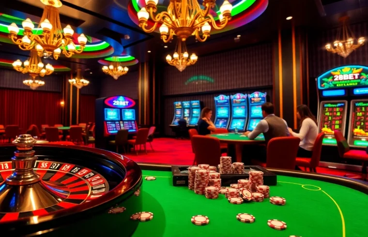 Experience the thrill of gambling at 28BET with exciting poker and roulette gameplay.