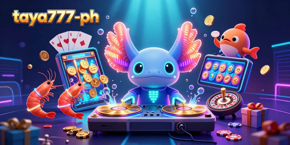 Engage with vibrant casino action in taya777-ph featuring neon characters and exciting game elements.
