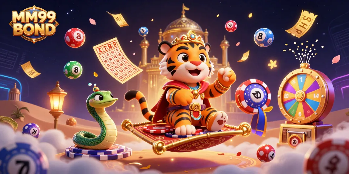 Engage with thrilling experiences at MM99 BOND featuring exciting lottery games and vibrant visuals.